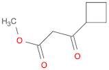 Cyclobutanepropanoic acid, β-oxo-, methyl ester