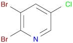 Pyridine, 2,3-dibromo-5-chloro-