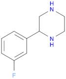 Piperazine, 2-(3-fluorophenyl)-