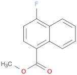 1-Naphthalenecarboxylic acid, 4-fluoro-, methyl ester