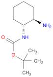 Carbamic acid, N-[(1R,2R)-2-aminocyclohexyl]-, 1,1-dimethylethyl ester, rel-