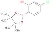 Phenol, 5-chloro-2-(4,4,5,5-tetramethyl-1,3,2-dioxaborolan-2-yl)-