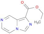 Imidazo[1,5-a]pyrazine-1-carboxylic acid, ethyl ester