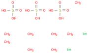 Sulfuric acid, thulium(3+) salt (3:2), octahydrate (8CI,9CI)