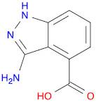 1H-Indazole-4-carboxylic acid, 3-amino-
