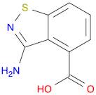1,2-Benzisothiazole-4-carboxylic acid, 3-amino-