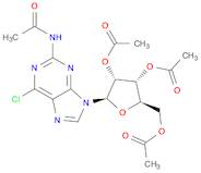 Acetamide, N-[6-chloro-9-(2,3,5-tri-O-acetyl-β-D-ribofuranosyl)-9H-purin-2-yl]-