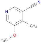 3-Pyridinecarbonitrile, 5-methoxy-4-methyl-