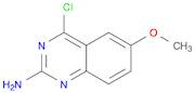 2-Quinazolinamine, 4-chloro-6-methoxy-