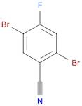 Benzonitrile, 2,5-dibromo-4-fluoro-