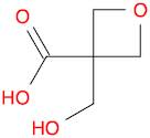 3-Oxetanecarboxylic acid, 3-(hydroxymethyl)-