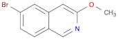 Isoquinoline, 6-bromo-3-methoxy-