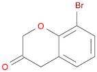 2H-1-Benzopyran-3(4H)-one, 8-bromo-