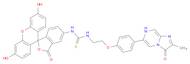 Thiourea, N-[2-[4-(3,7-dihydro-2-methyl-3-oxoimidazo[1,2-a]pyrazin-6-yl)phenoxy]ethyl]-N'-(3',6'-dihydroxy-3-oxospiro[isobenzofuran-1(3H),9'-[9H]xanthen]-5-yl)-