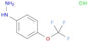 Hydrazine, [4-(trifluoromethoxy)phenyl]-, hydrochloride (1:1)