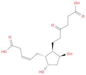 Cyclopentanehexanoic acid, 2-[(2Z)-4-carboxy-2-buten-1-yl]-3,5-dihydroxy-γ-oxo-, (1R,2R,3S,5S)-