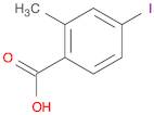 Benzoic acid, 4-iodo-2-methyl-
