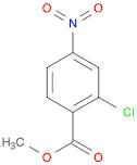 Benzoic acid, 2-chloro-4-nitro-, methyl ester