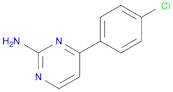 2-Pyrimidinamine, 4-(4-chlorophenyl)-
