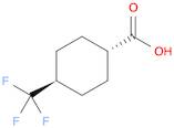Cyclohexanecarboxylic acid, 4-(trifluoromethyl)-, trans-