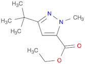 1H-Pyrazole-5-carboxylic acid, 3-(1,1-dimethylethyl)-1-methyl-, ethyl ester