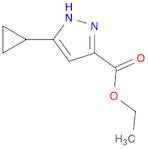 1H-Pyrazole-3-carboxylic acid, 5-cyclopropyl-, ethyl ester