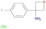 3-Oxetanamine, 3-(4-fluorophenyl)-, hydrochloride (1:1)