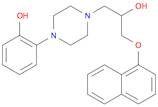 1-Piperazineethanol, 4-(2-hydroxyphenyl)-α-[(1-naphthalenyloxy)methyl]-