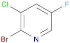 Pyridine, 2-bromo-3-chloro-5-fluoro-
