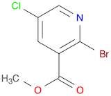 3-Pyridinecarboxylic acid, 2-bromo-5-chloro-, methyl ester