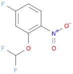 Benzene, 2-(difluoromethoxy)-4-fluoro-1-nitro-