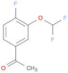 Ethanone, 1-[3-(difluoromethoxy)-4-fluorophenyl]-