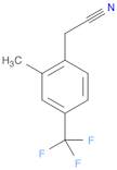 Benzeneacetonitrile, 2-methyl-4-(trifluoromethyl)-