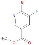 3-Pyridinecarboxylic acid, 6-bromo-5-fluoro-, methyl ester