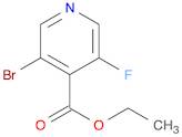 4-Pyridinecarboxylic acid, 3-bromo-5-fluoro-, ethyl ester