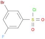 Benzenesulfonyl chloride, 3-bromo-5-fluoro-