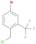 Benzene, 4-bromo-1-(chloromethyl)-2-(trifluoromethyl)-