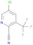 2-Pyridinecarbonitrile, 5-chloro-3-(trifluoromethyl)-