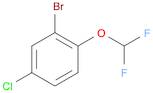 Benzene, 2-bromo-4-chloro-1-(difluoromethoxy)-