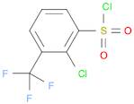 Benzenesulfonyl chloride, 2-chloro-3-(trifluoromethyl)-