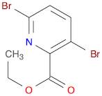 2-Pyridinecarboxylic acid, 3,6-dibromo-, ethyl ester