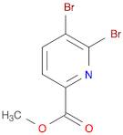 2-Pyridinecarboxylic acid, 5,6-dibromo-, methyl ester