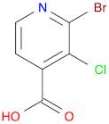 4-Pyridinecarboxylic acid, 2-bromo-3-chloro-