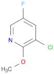 Pyridine, 3-chloro-5-fluoro-2-methoxy-
