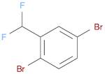 Benzene, 1,4-dibromo-2-(difluoromethyl)-