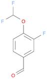 Benzaldehyde, 4-(difluoromethoxy)-3-fluoro-