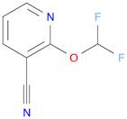 3-Pyridinecarbonitrile, 2-(difluoromethoxy)-