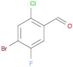 Benzaldehyde, 4-bromo-2-chloro-5-fluoro-