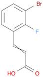 2-Propenoic acid, 3-(3-bromo-2-fluorophenyl)-