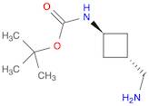 Carbamic acid, N-[trans-3-(aminomethyl)cyclobutyl]-, 1,1-dimethylethyl ester